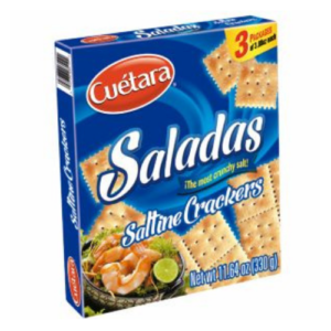 CUETARA SALADAS CRACKERS 12/ 330 GR