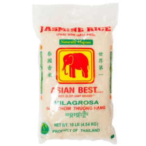ASIAN BEST JASMINE RICE 5/ 10 LBS